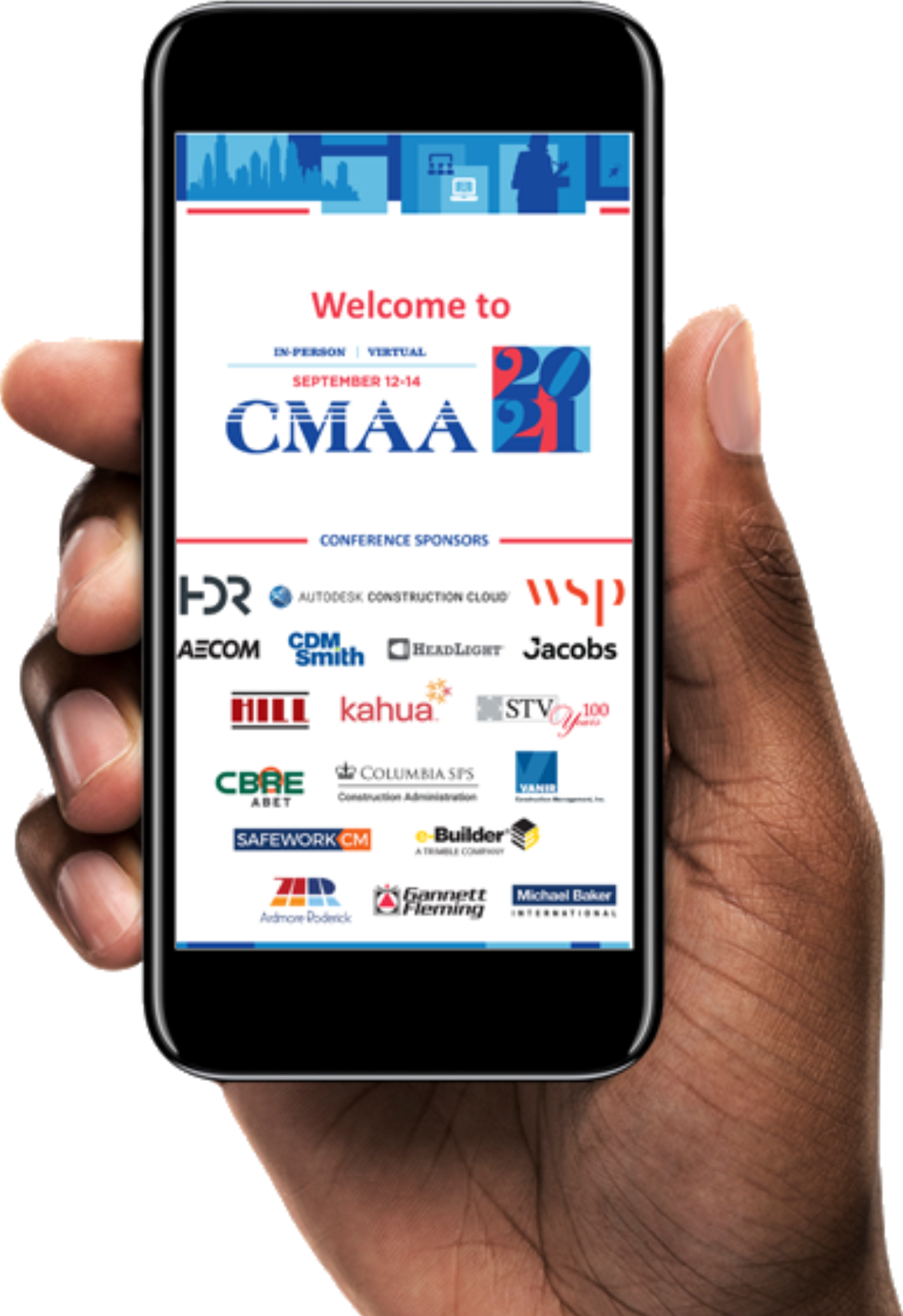 CMAA2021 App Screen