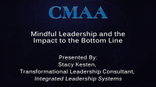 Mindful leadership