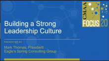 Building a Strong Leadership Culture